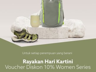 Promo EIGER Adventure Hari Kartini Women Series Diskon 10% untuk kategori wanita di Website & App