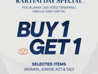 Promo EIGER Kartini Day Buy 1 Get 1 gear pilihan Women Junior ACT TAC