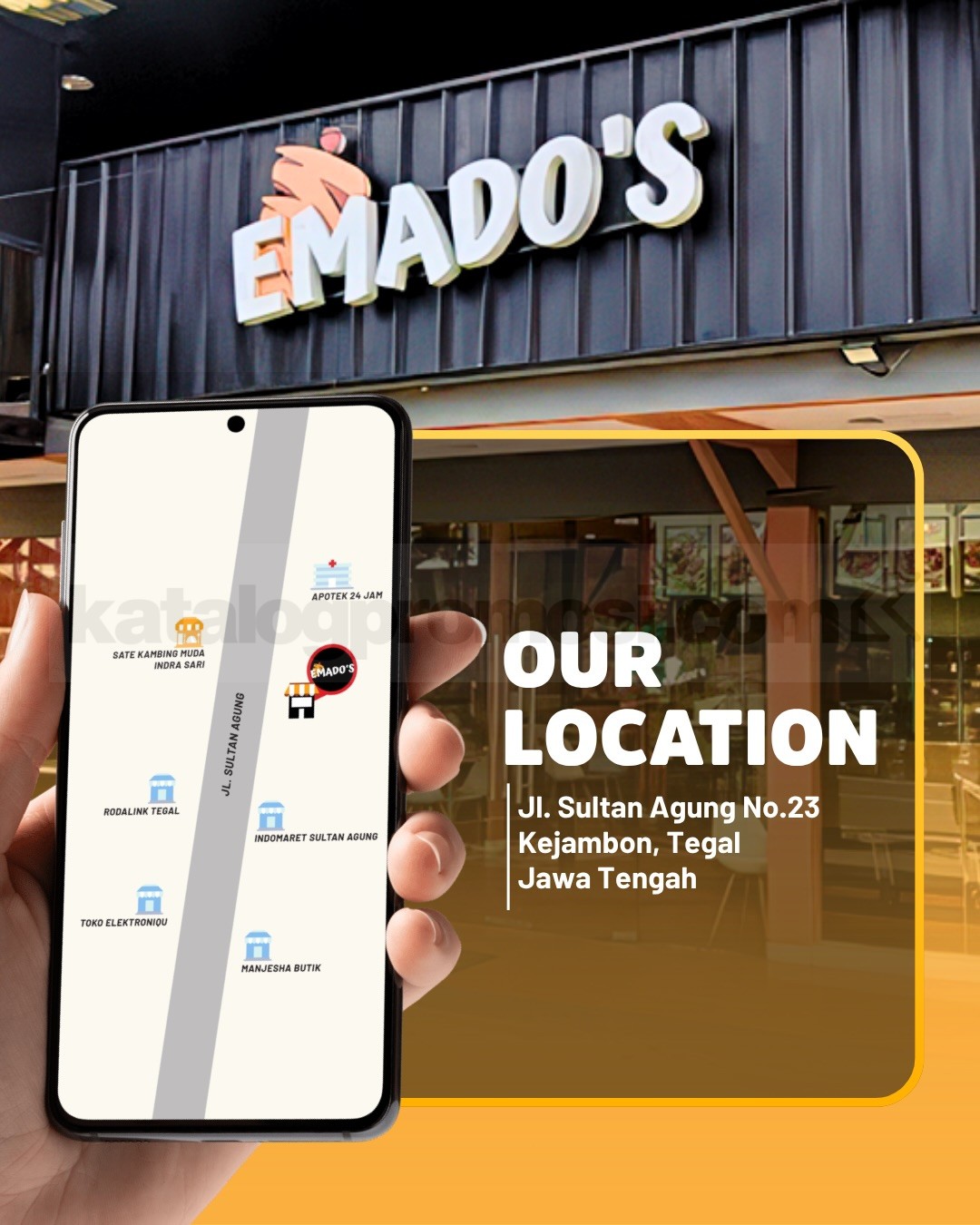 Promo Emados Grand Opening Tegal 2 Ekor Ayam Rp. 99.000 Promo Emados Grand Opening Tegal 2 Ekor Ayam Rp. 99.000 1