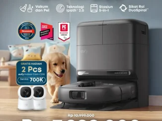 Promo Eufy NEW Robot Vacuum Omni C28 Gratis Hadiah bonus IndoorCam C210