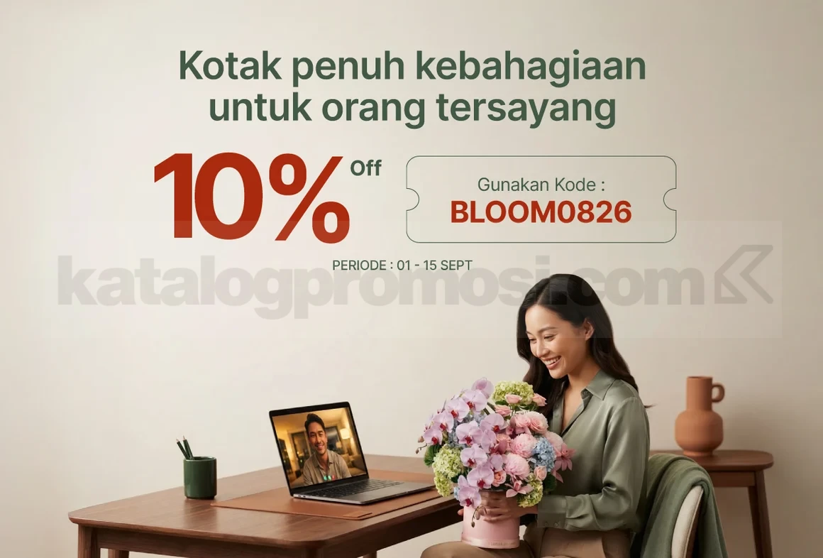 Promo FlowerAdvisor Flower Bloom Box Diskon 10% Promo FlowerAdvisor Flower Bloom Box Diskon 10% dengan kode BLOOM0826