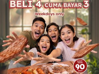Promo FOGO April Deals Beli 4 Cuma Bayar 3 weekday April 2026 untuk dine in di seluruh outlet