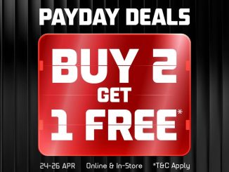 Promo Foot Locker Payday Buy 2 Get 1 Free periode 24 – 26 April 2026 online dan in-store Foot Locker