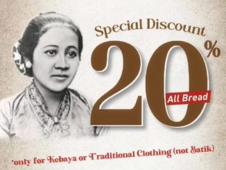 Promo Francis Artisan Bakery Hari Kartini Diskon 20% roti min belanja Rp.100.000 pakai kebaya 21 April 2025