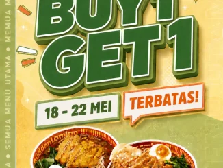 Promo Golden Lamian Beli 1 Gratis 1 Semua Menu Utama berlaku 18-22 Mei 2026 di seluruh outlet tertentu