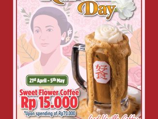 Promo Good Taste Restaurant Hari Kartini Sweet Flower Coffee Rp.15.000 minimum pembelian Rp.70.000