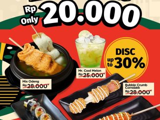 Promo Grillman K-Extra Treats Menu mulai Rp. 20 ribu untuk snack Korea favorit lebih hemat