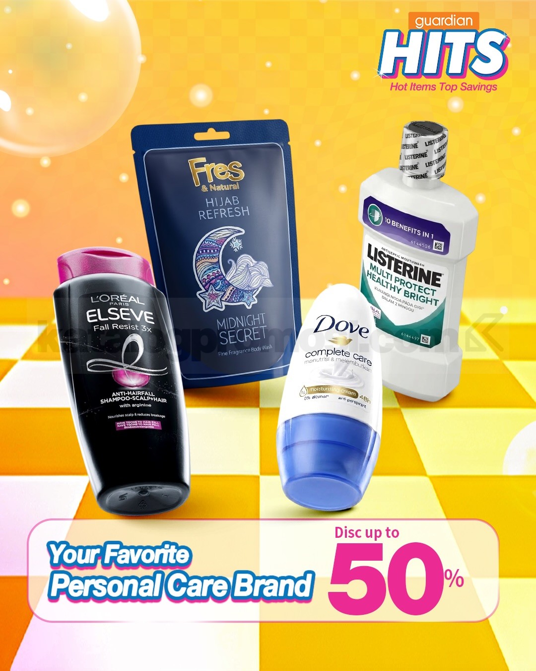 Promo Guardian HITS Diskon hingga 50% Promo Guardian HITS Diskon hingga 50% 4