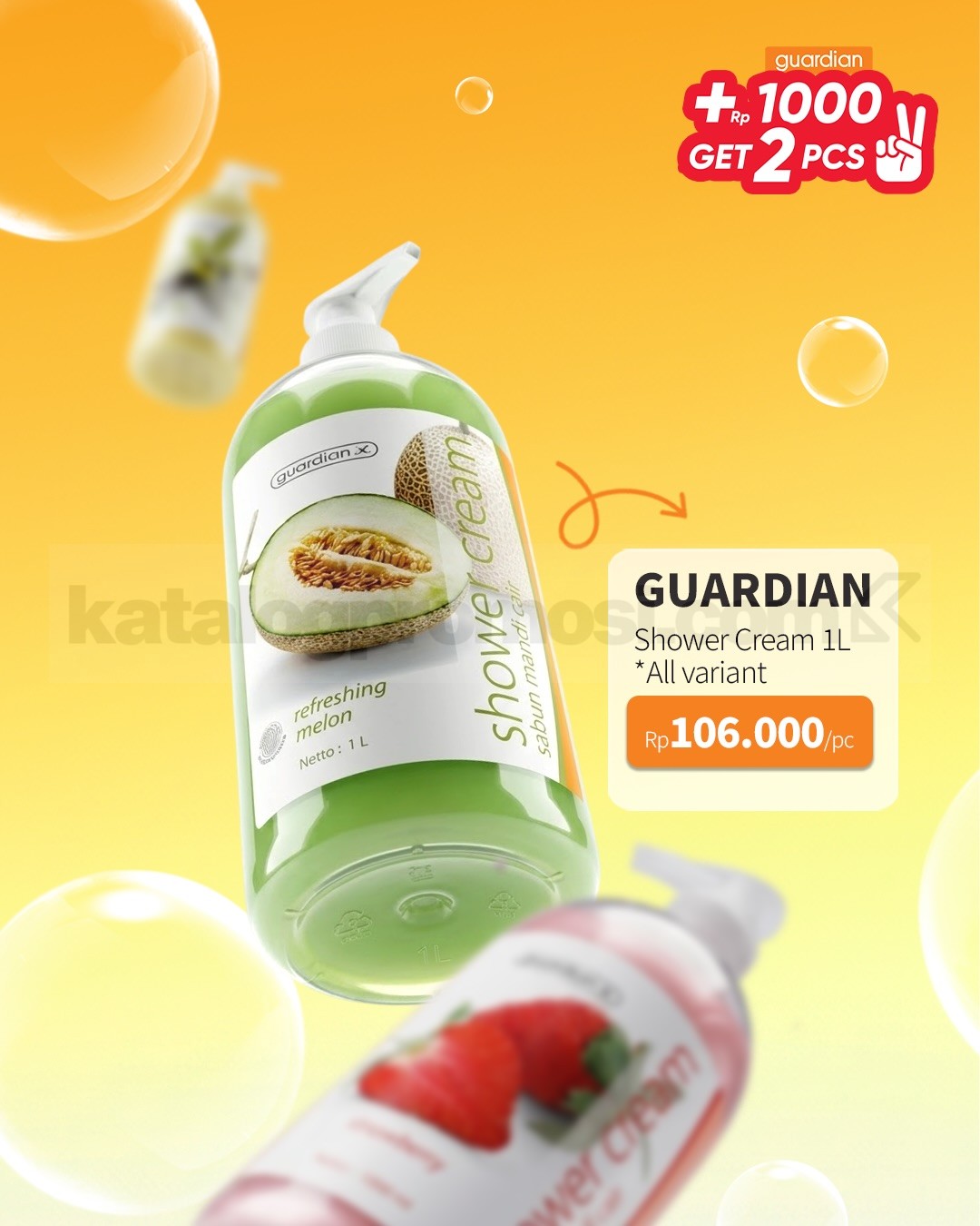 PROMO GUARDIAN SUPER HEMAT MINGGUAN - TAMBAH +Rp. 1.000 DAPAT 2 PRODUK