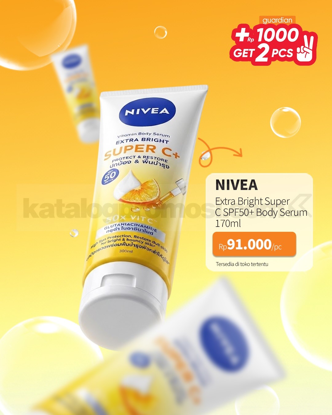PROMO GUARDIAN SUPER HEMAT MINGGUAN - TAMBAH +Rp. 1.000 DAPAT 2 PRODUK