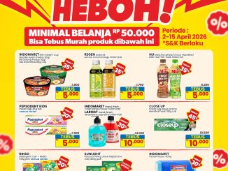 Promo TEBUS HEBOH INDOMARET 02-15 April 2026