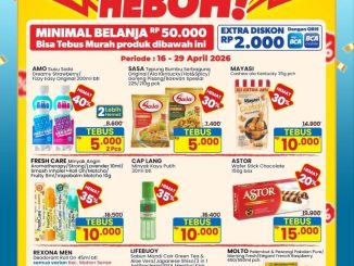 Promo TEBUS HEBOH INDOMARET 16-29 April 2026