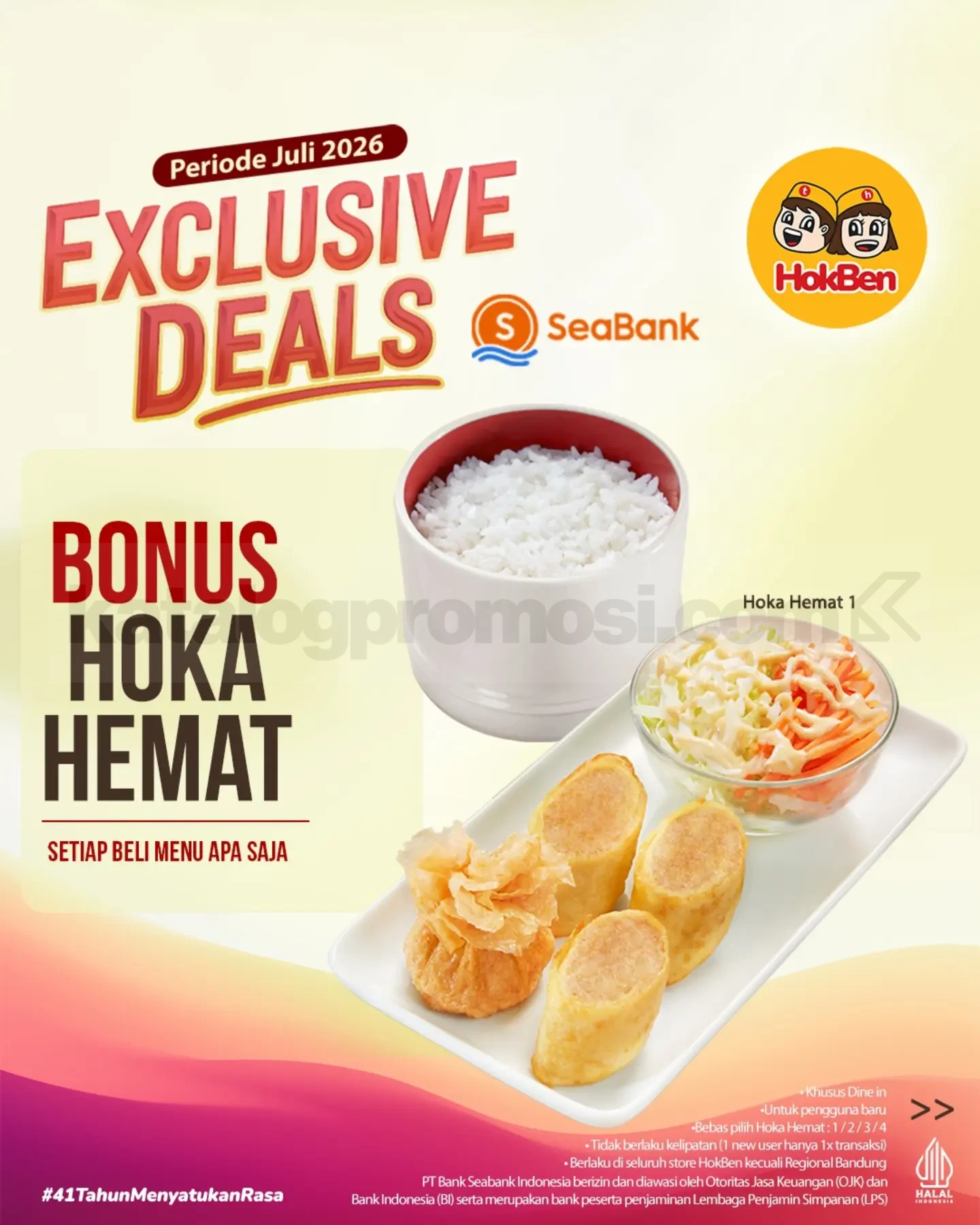 Promo HokBen Exclusive Deals Diskon hingga 50% Promo HokBen Exclusive Deals Diskon hingga 50% 4