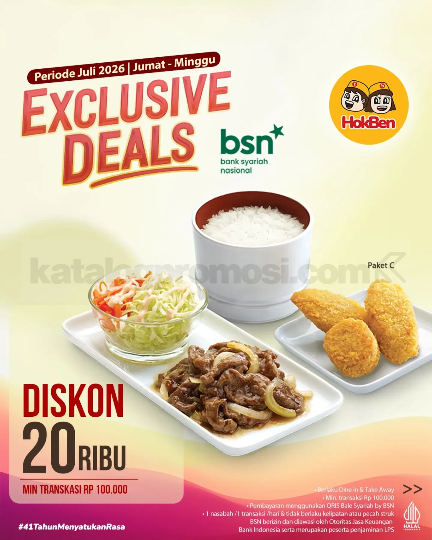 Promo HokBen Exclusive Deals Diskon hingga 50% Promo HokBen Exclusive Deals Diskon hingga 50% 8