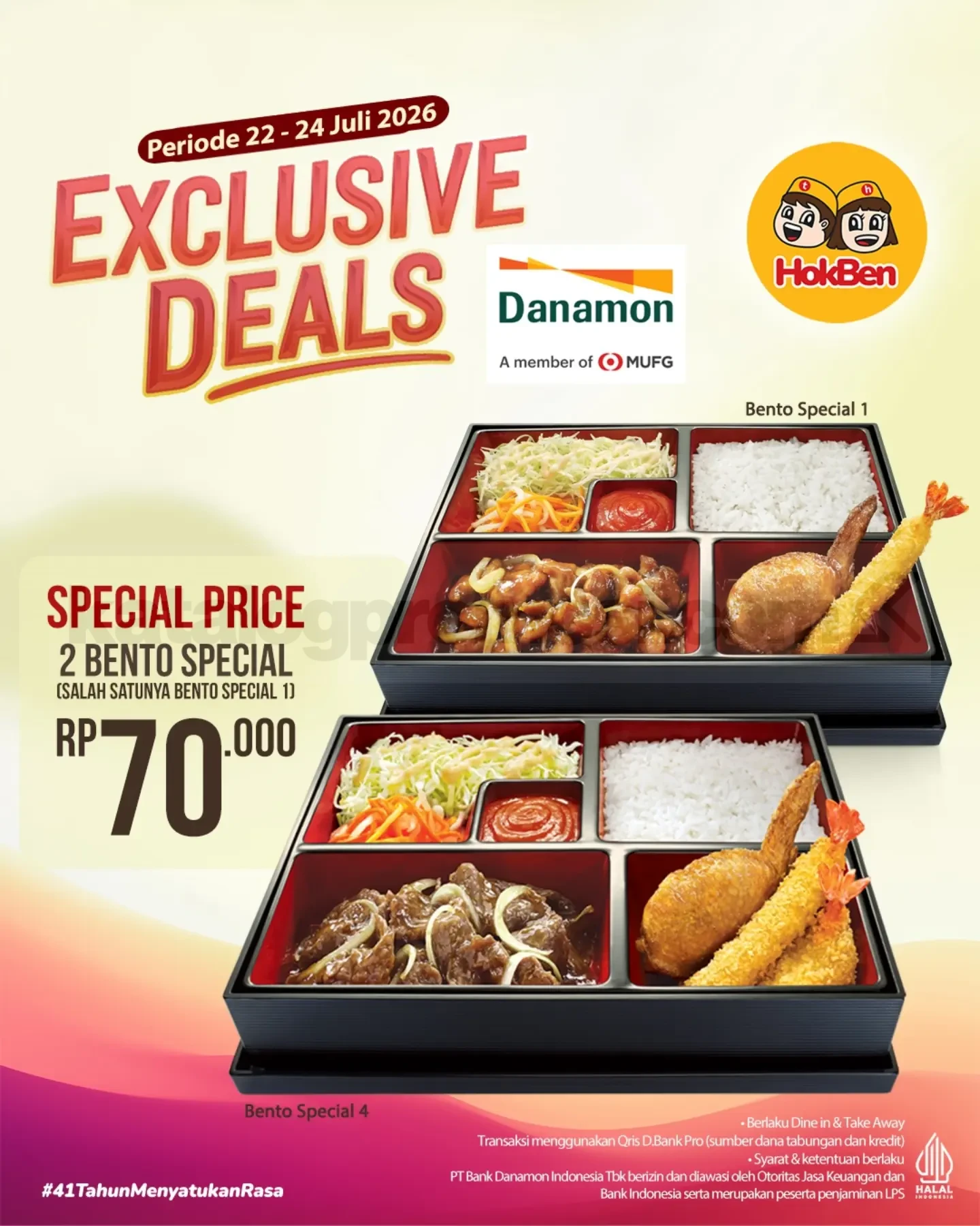 Promo HokBen Exclusive Deals Diskon hingga 50% Promo HokBen Exclusive Deals Diskon hingga 50% 9