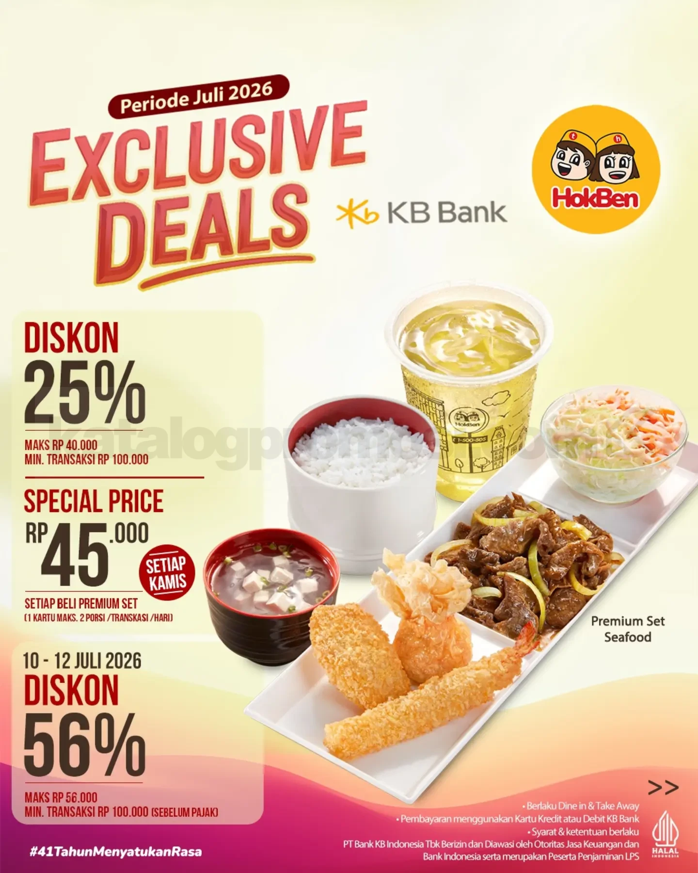 Promo HokBen Exclusive Deals Diskon hingga 50% Promo HokBen Exclusive Deals Diskon hingga 50% 12