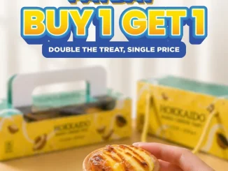 Promo Hokkaido Baked Cheese Tart Payday Buy 1 Get 1 minimal beli 3 pcs