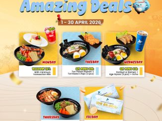 Promo Hokkaido-Ya Amazing Deals diskon hingga 25% menu harian April 2026