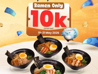 Promo Hokkaido-Ya Payday Ramen Rp. 10.000 Small Ramen harga spesial ramen donburi seluruh outlet