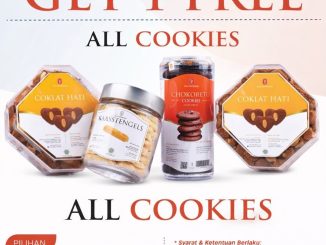 Promo Holland Bakery Buy 1 Get 1 Free All Cookies di Batam untuk aneka Nastar, Kaastengels, dan kue kering lainnya.