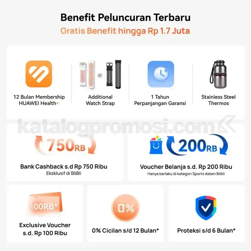Promo HUAWEI WATCH GT Runner 2 Hadiah hingga 1,7 juta Promo HUAWEI WATCH GT Runner 2 Hadiah hingga 1,7 juta 1