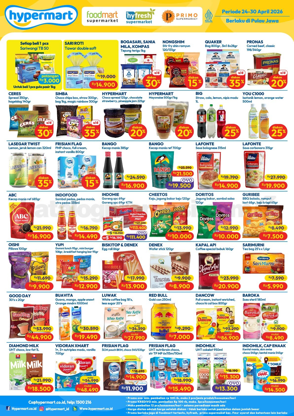 Promo Hypermart Weekday 27-30 April 2026