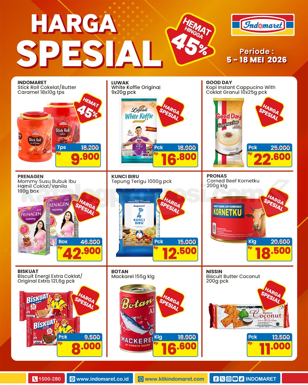 Promo Indomaret Harga Spesial Diskon hingga 45% Promo Indomaret Harga Spesial Diskon hingga 45%