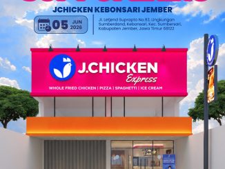 Promo J.Chicken Soft Opening Gratis Ice Cream dengan pembelian dan review Google Maps