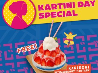 Promo Jigo Ramen Hari Kartini GRATIS Kakigori Strawberry Fantasy periode 20 – 21 April 2026 minimum transaksi Rp.250.000