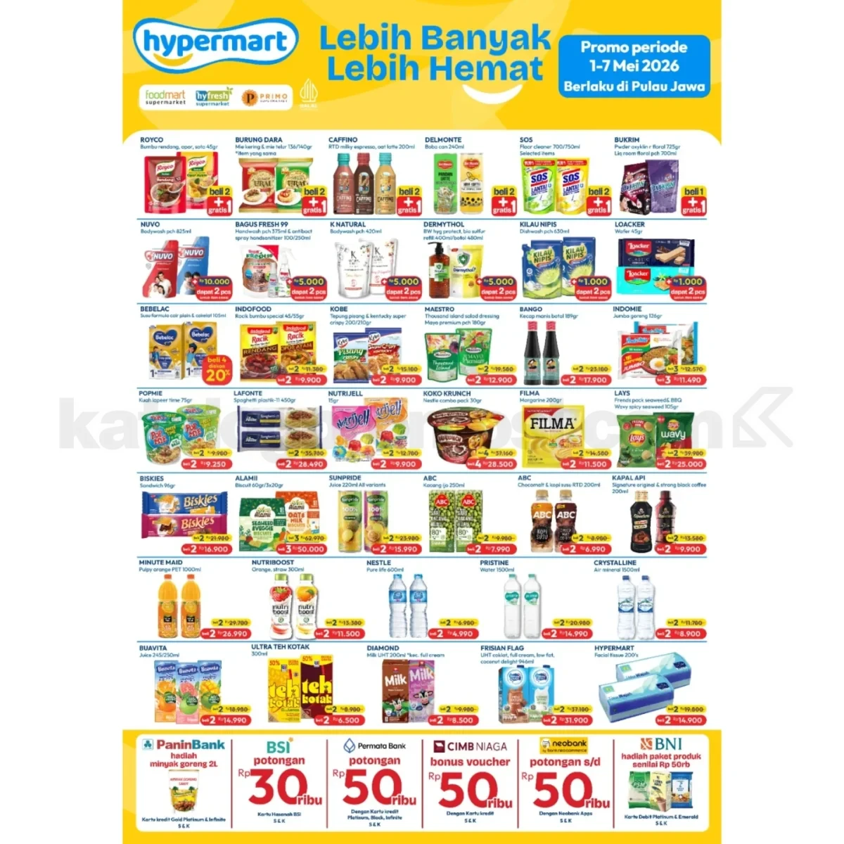 PROMO JSM HYPERMART 01-07 Mei 2026
