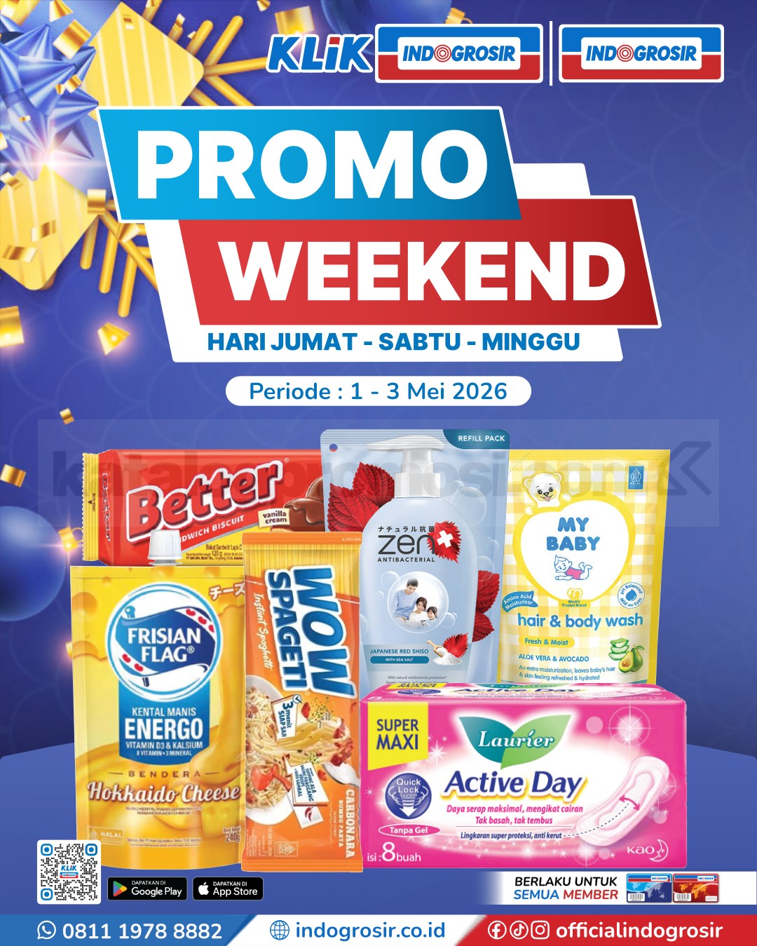 Promo JSM INDOGROSIR WEEKEND 01-03 Mei 2026