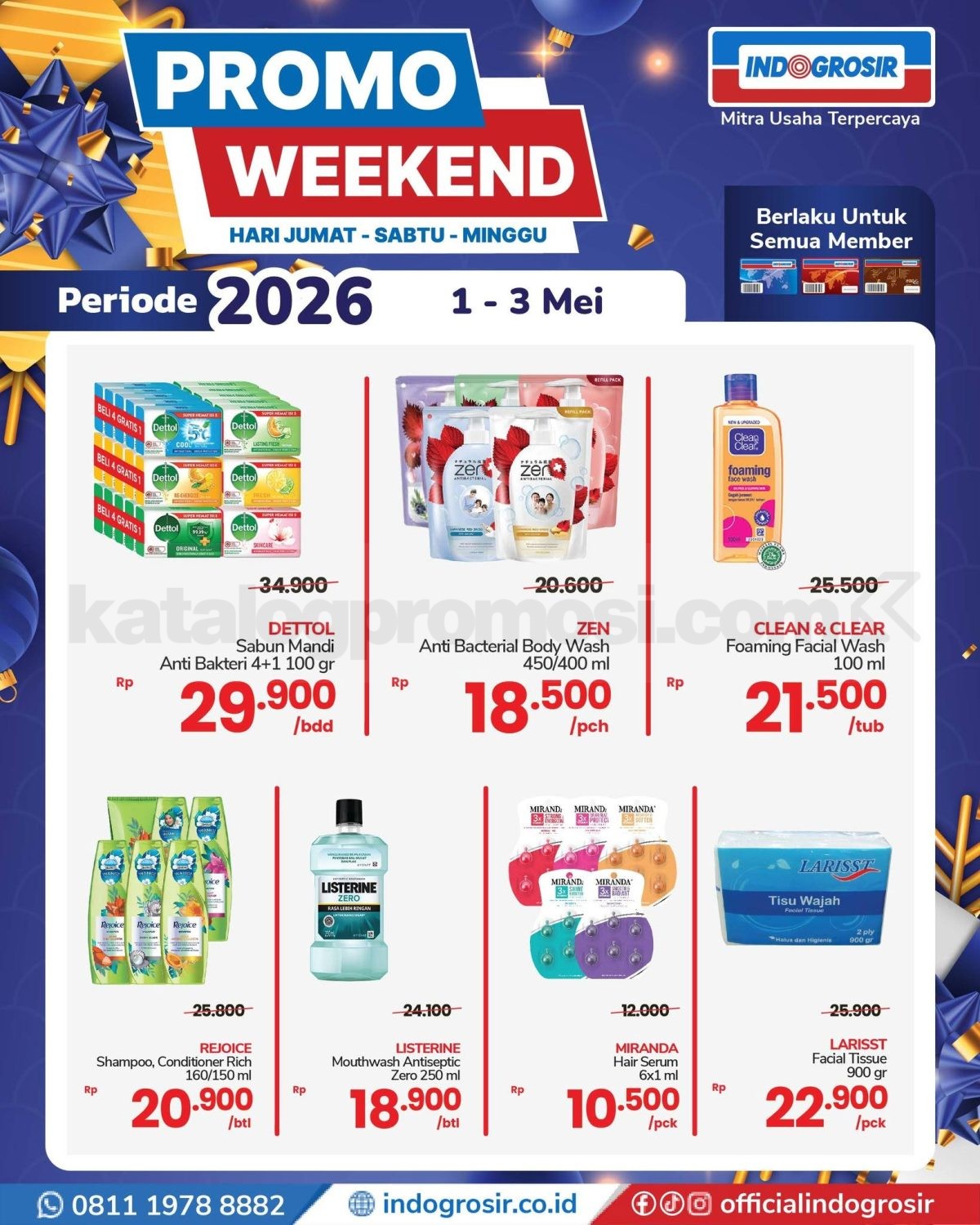 Promo JSM INDOGROSIR WEEKEND 01-03 Mei 2026