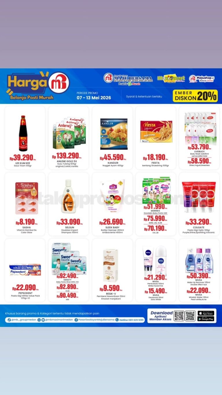 Promo JSM MAXIMART 07-13 MEI 2026