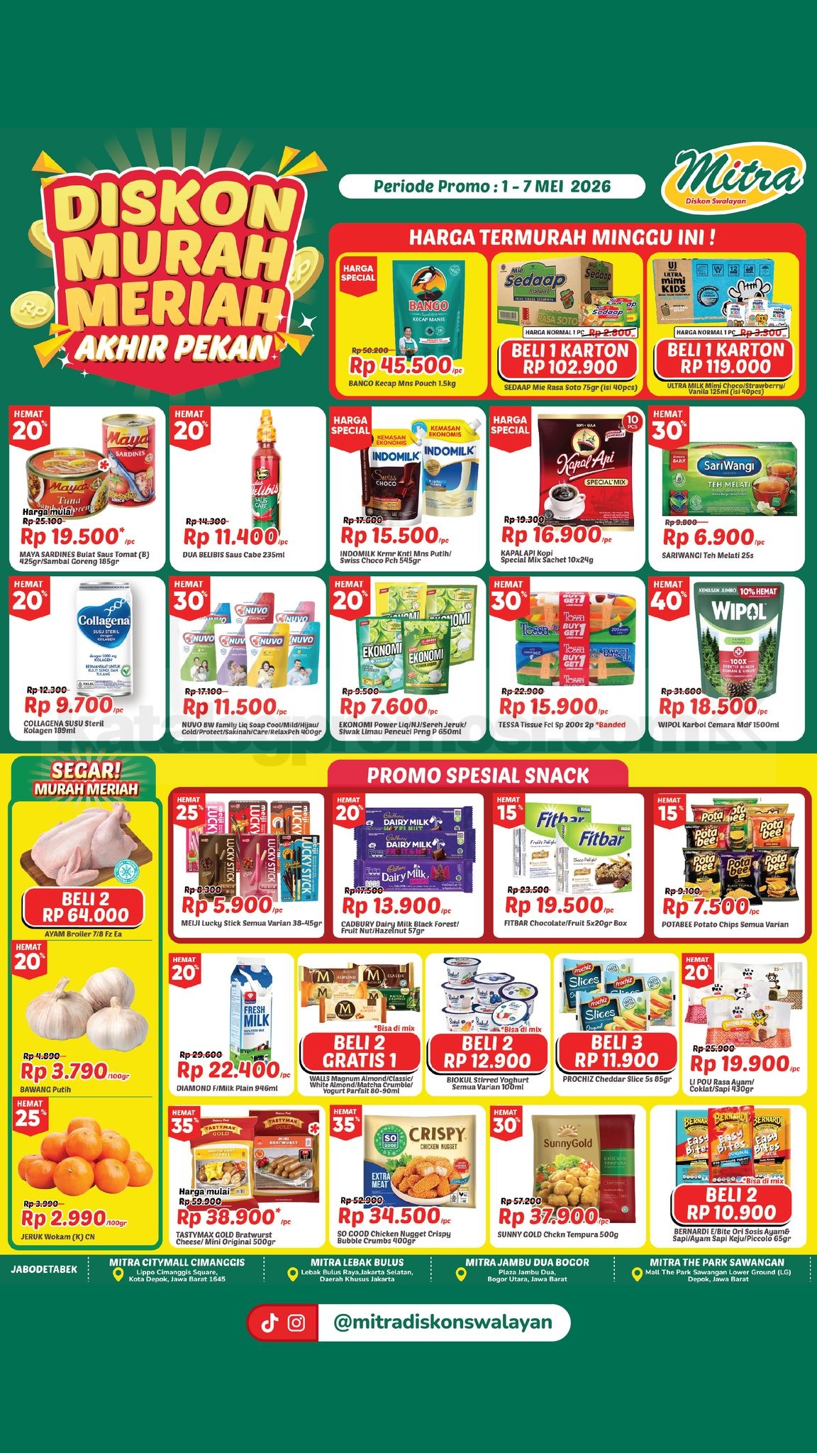 Promo JSM Mitra Diskon Swalayan Akhir Pekan 01-07 Mei 2026