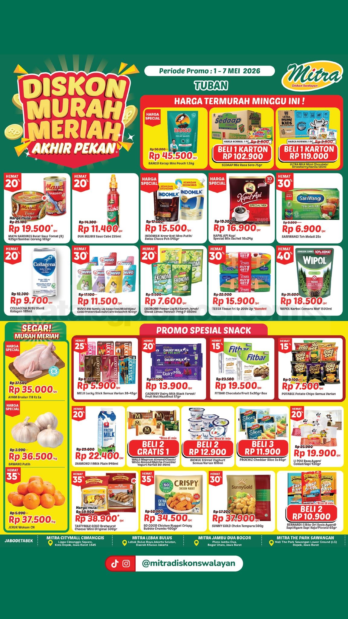 Promo JSM Mitra Diskon Swalayan Akhir Pekan 01-07 Mei 2026