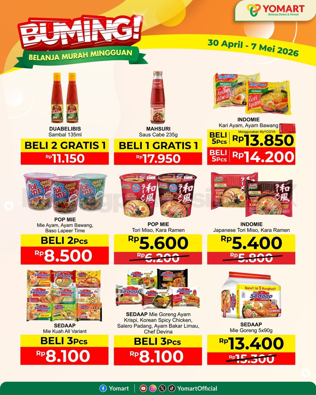 Promo JSM Yomart BUMING 30 April -07 Mei 2026