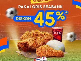 Promo KFC SeaBank diskon 45 persen paket jagoan harga Rp 35000 periode Maret April 2026