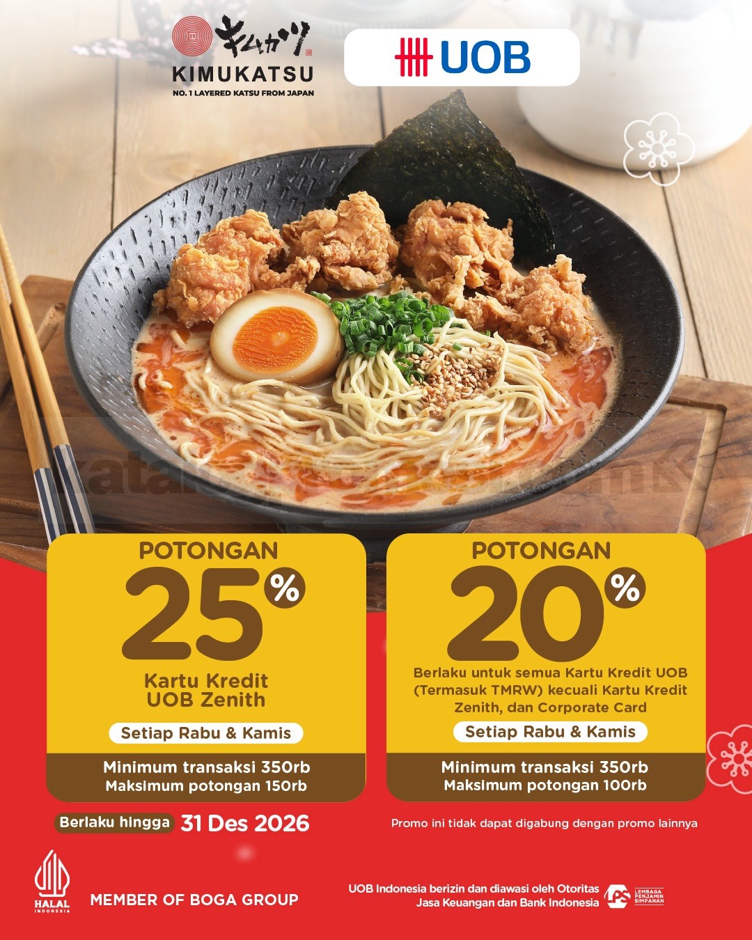 Promo Kimukatsu Diskon Bank hingga 50% Promo Kimukatsu Diskon Bank hingga 50% 6