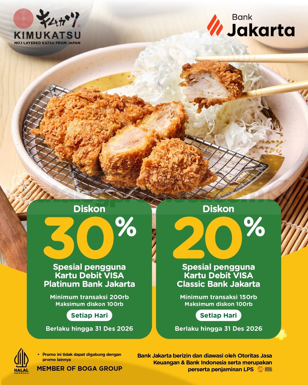 Promo Kimukatsu Diskon Bank hingga 50% Promo Kimukatsu Diskon Bank hingga 50% 8