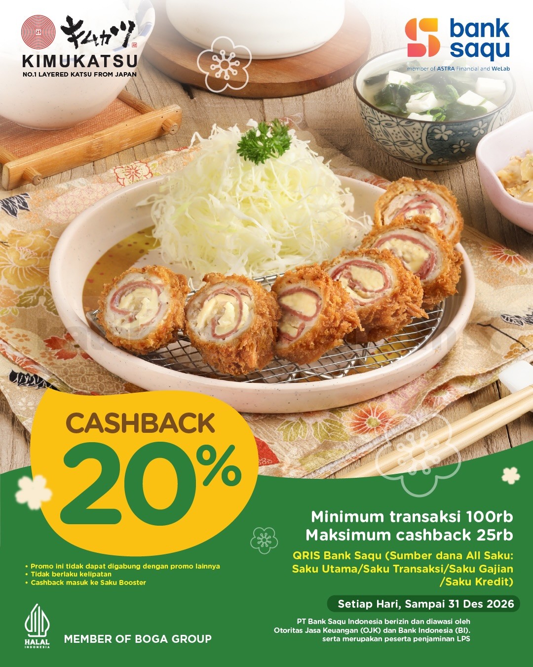 Promo Kimukatsu Diskon Bank hingga 50% Promo Kimukatsu Diskon Bank hingga 50% 9