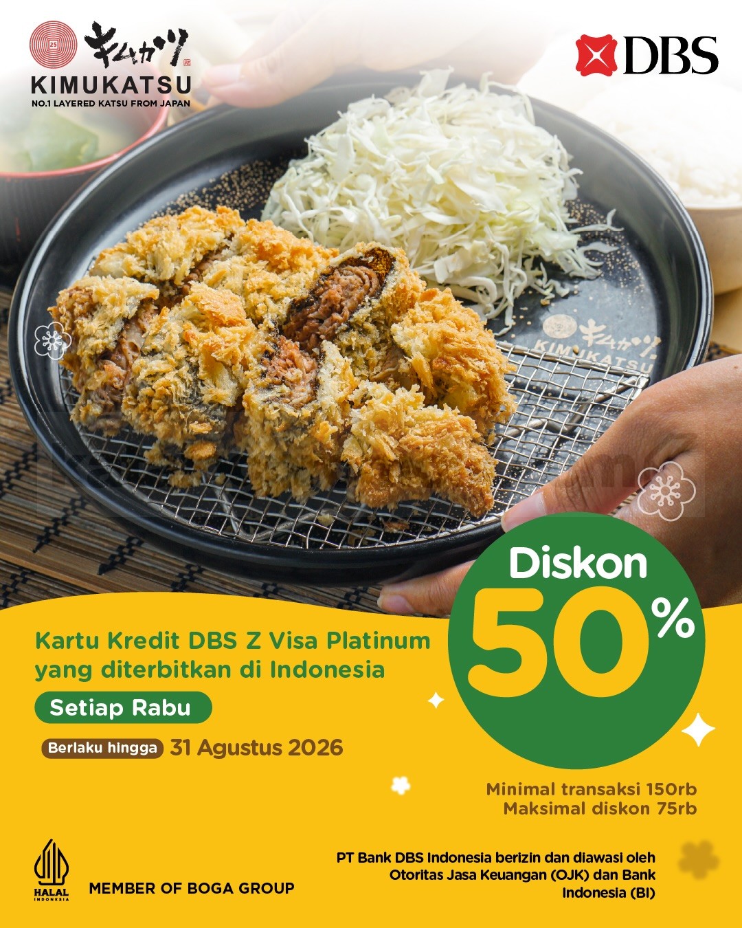 Promo Kimukatsu Diskon Bank hingga 50% Promo Kimukatsu Diskon Bank hingga 50% 11