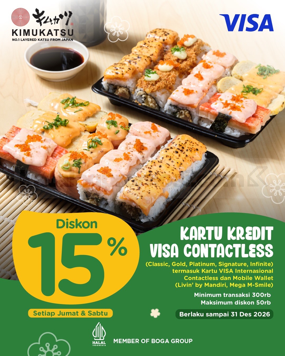Promo Kimukatsu Diskon Bank hingga 50% Promo Kimukatsu Diskon Bank hingga 50% 13