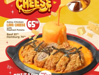 Promo Kimukatsu NEW! Katsu Lava Cheese mulai Rp. 65.000 creamy dan spicy cheese