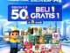 Promo Klik Indomaret Double Date 5.5 diskon kilat hingga 50 persen dengan live shopping