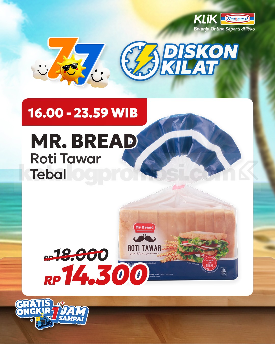 Promo Klik Indomaret Double Date 7.7 Diskon hingga 50%