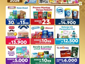 Promo Klik Indomaret Hari Kartini Diskon hingga 50% Live Shopping 21 April 2026 pukul 09.00 – 21.00 WIB gratis ongkir
