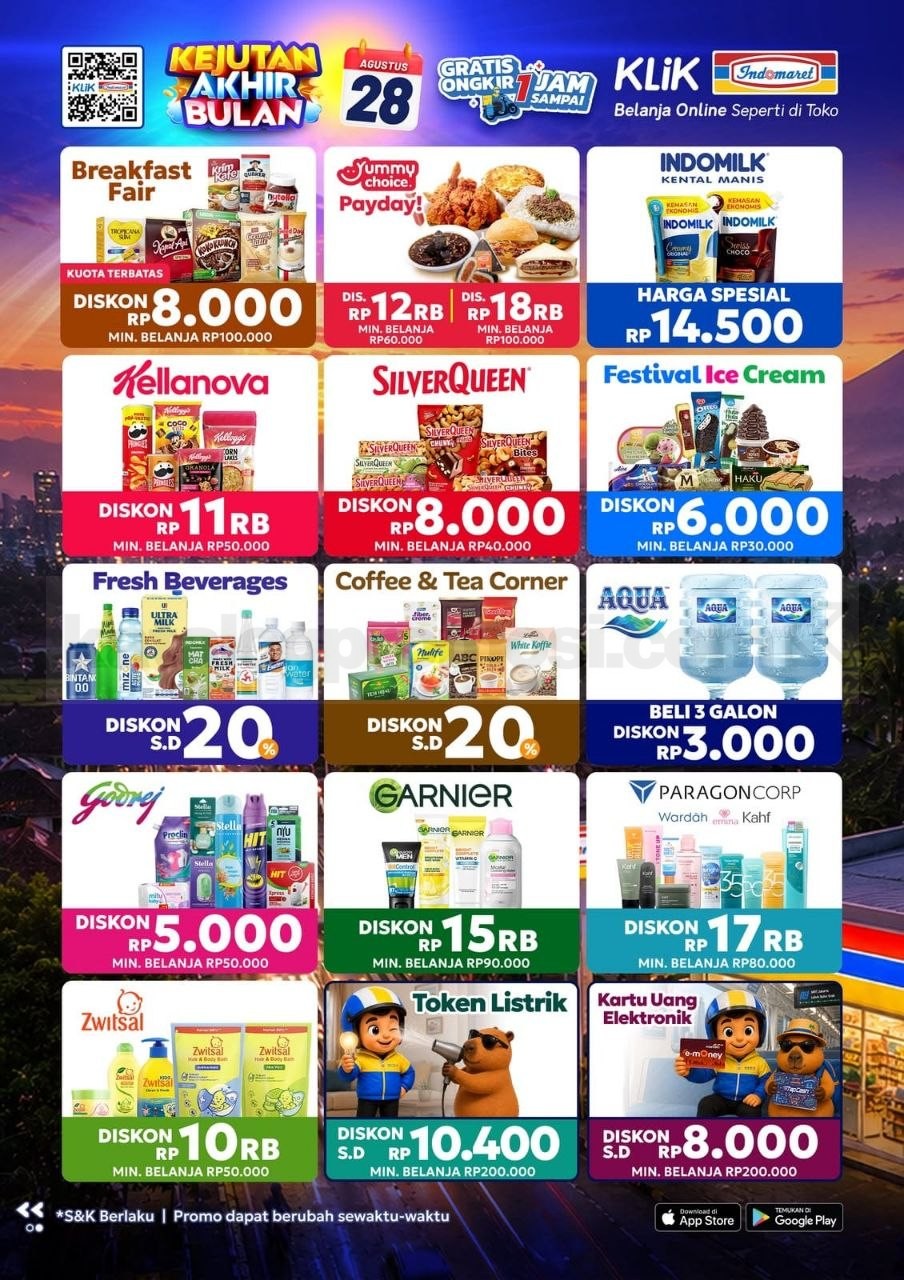 Promo Klik Indomaret Kejutan Akhir Bulan Diskon hingga 50% Promo Klik Indomaret Kejutan Akhir Bulan Diskon hingga 50% 2