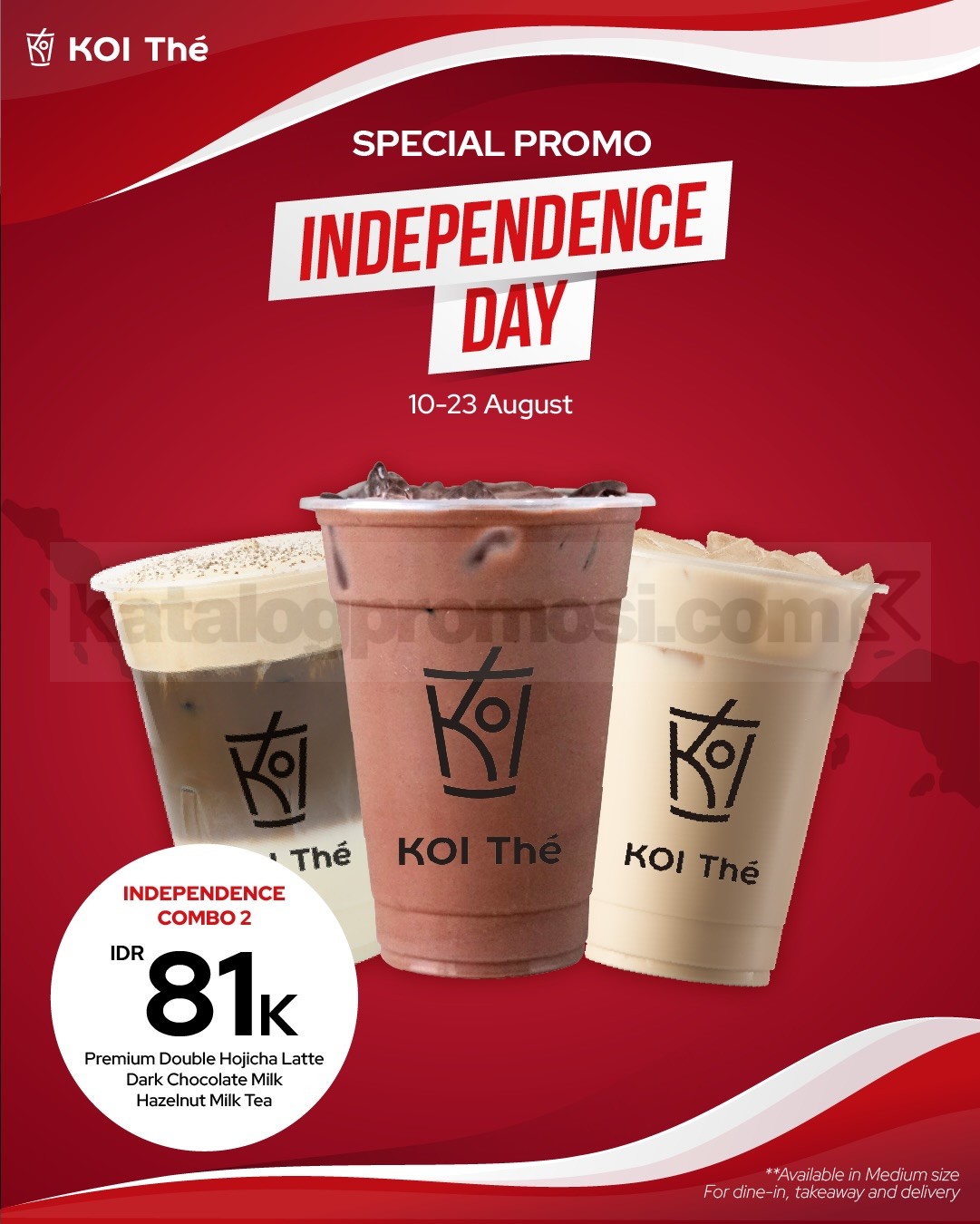 Promo KOI The Merdeka Bundle 3 Minuman Rp 81.000 Promo KOI The Merdeka Bundle 3 Minuman Rp 81.000 2