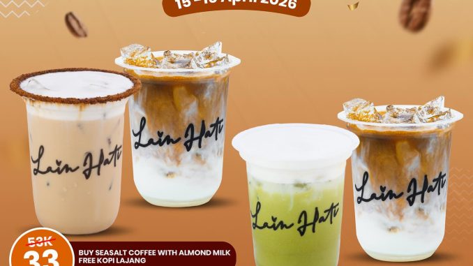 Promo Kopi Lain Hati Anniversary Treats mulai Rp. 33 ribu gratis Kopi Lajang