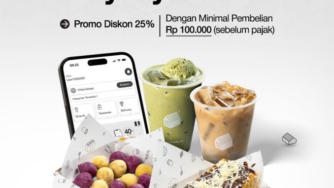 Promo Kopi Nako Payday Diskon 25% minimal pembelian Rp. 100.000